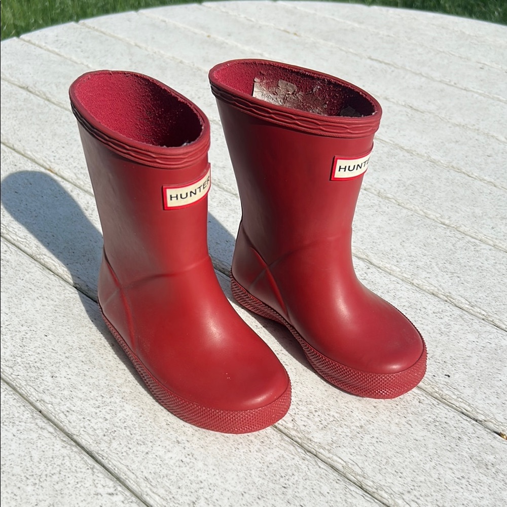 Hunter Red Rain & Snow Boots Matte Finish